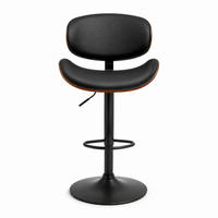 Tabourets de Bar Pivotants Réglables en Similicuir – Design pour Cuisine Moderne