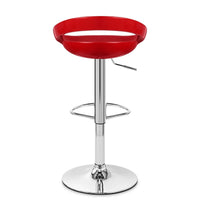 tabouret de bar  noir rembourré avec dossier