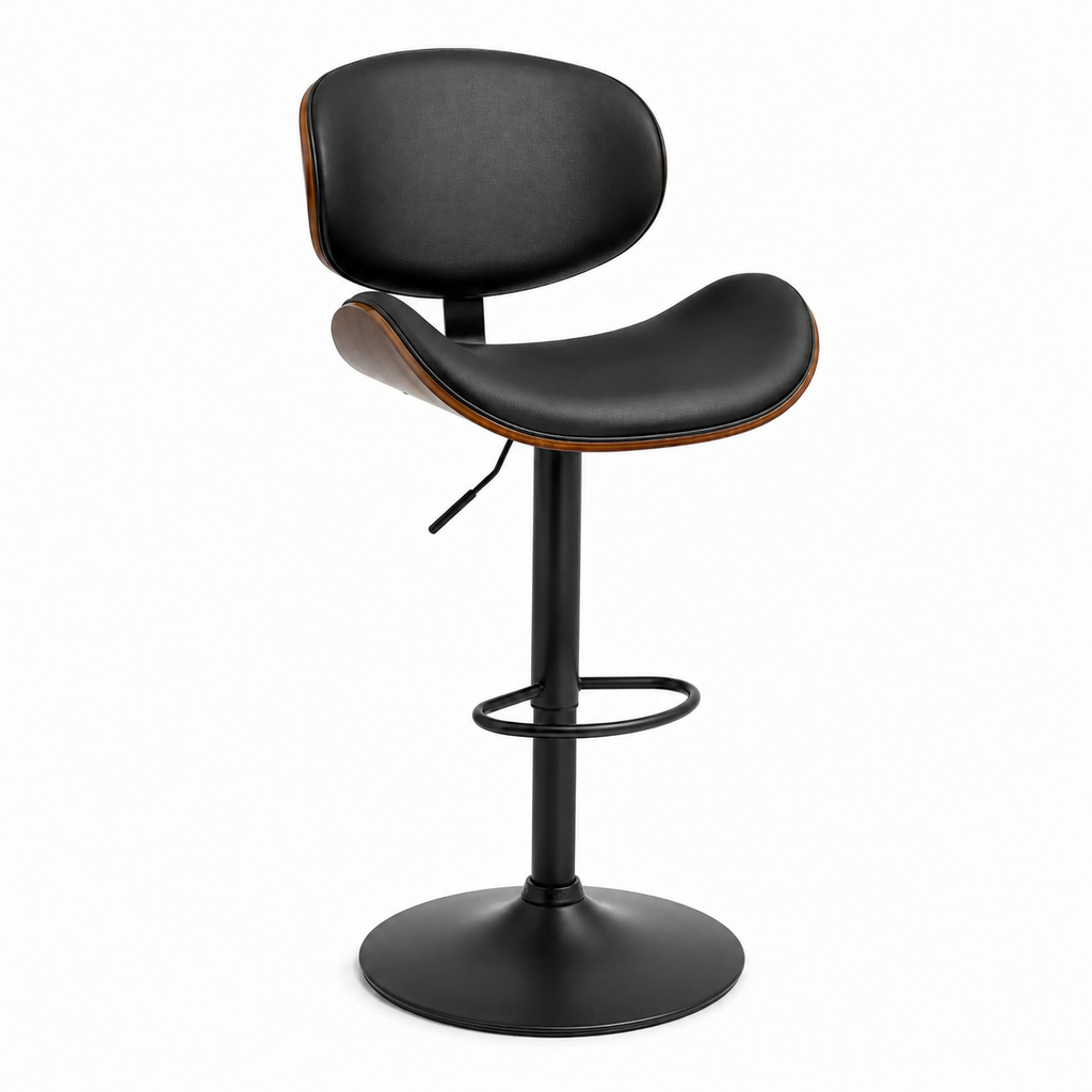 Tabourets de Bar Pivotants Réglables en Similicuir – Design pour Cuisine Moderne