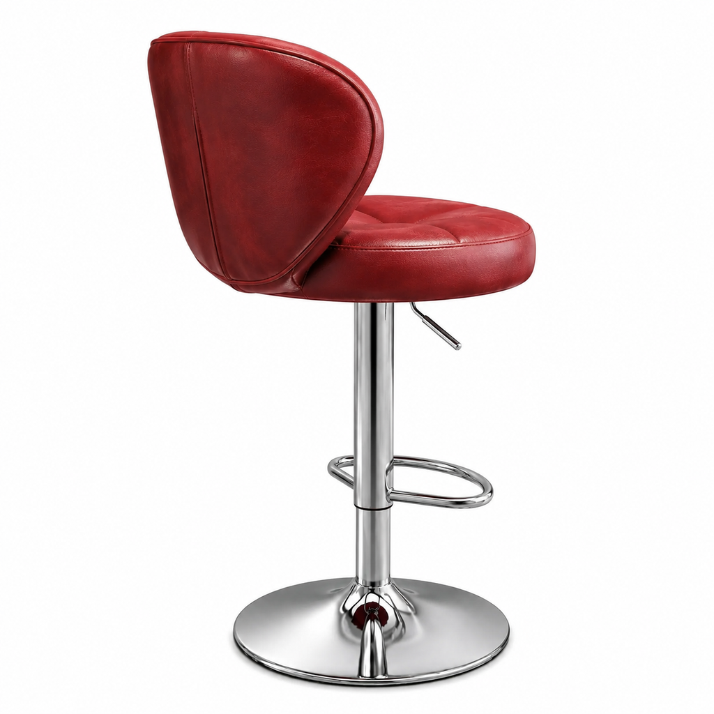 Tabourets de Bar Pivotants Réglables en Similicuir – Design pour Cuisine Moderne