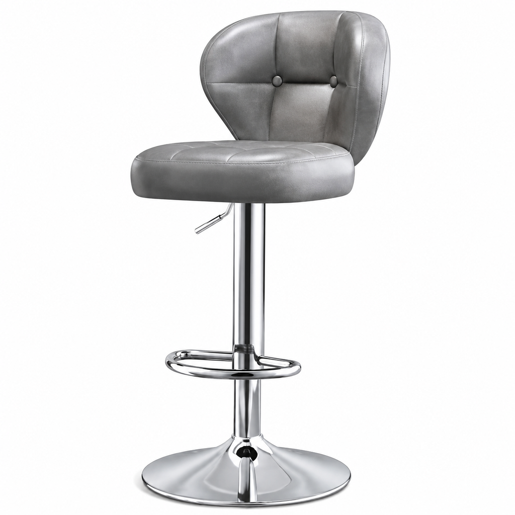 Tabourets de Bar Pivotants Réglables en Similicuir – Design pour Cuisine Moderne