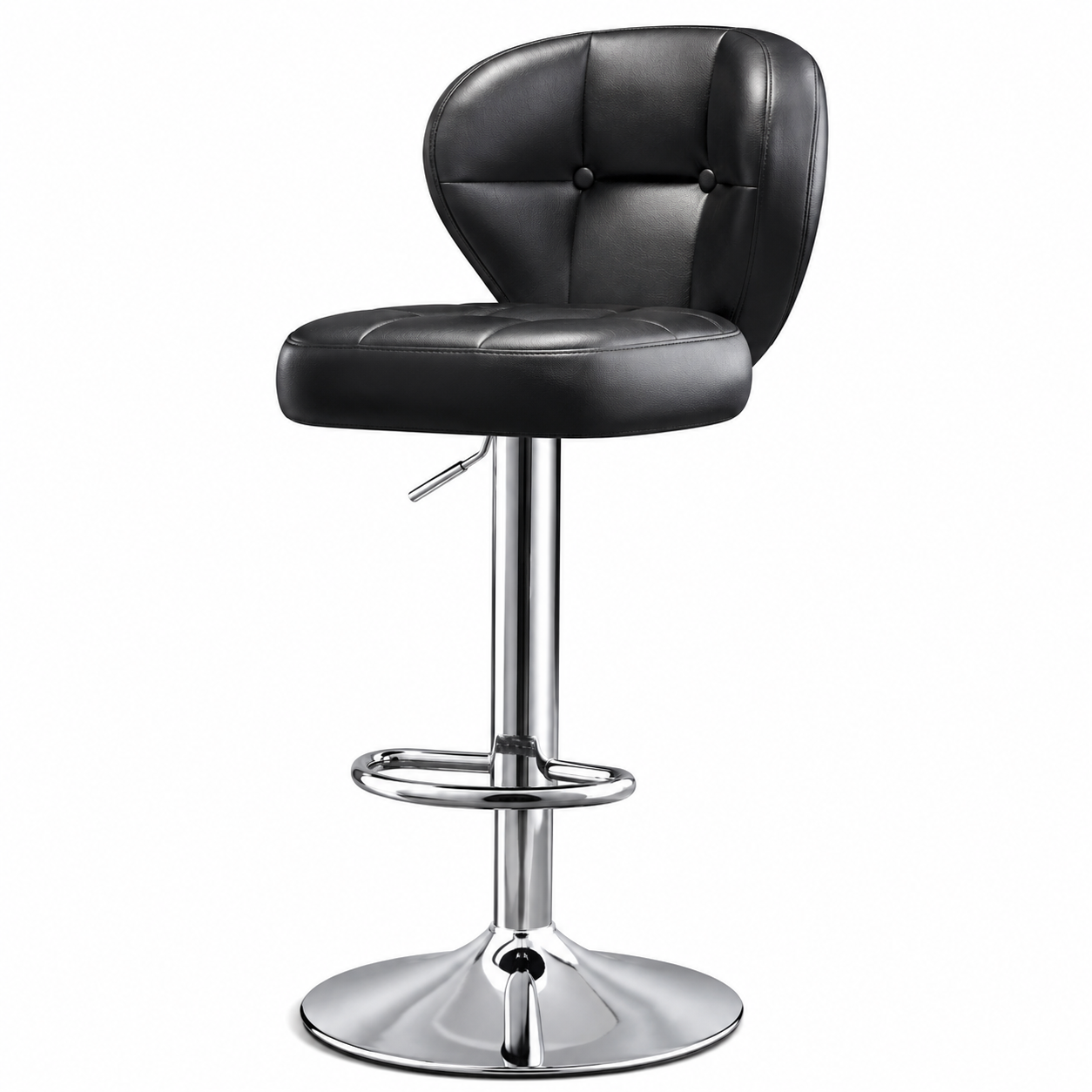 Tabourets de Bar Pivotants Réglables en Similicuir – Design pour Cuisine Moderne
