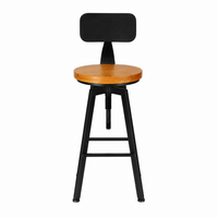 tabouret de bar en bois